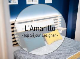 L'Amarillo Clim Wifi Centre ville 4 pers，位于莱齐尼昂科尔比埃的酒店