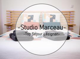 Studio Marceau Clim Wifi Centre ville 2 pers，位于莱齐尼昂科尔比埃的度假短租房