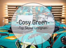 Cosy Green Clim Wifi Centre ville 2 pers，位于莱齐尼昂科尔比埃的度假短租房