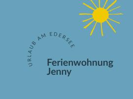 Ferienwohnung Jenny Edersee，位于埃德湖的公寓