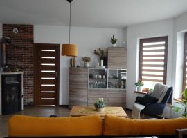 Willa Vita - Apartment z kominkiem i dużym tarasem, Sauna, Jacuzzi, Altana z Grill, z możliwością wynajmu dotakowych pokoi - Schönes Appartement mit Kamin und großer Terrasse, Sauna, Jacuzzi, Pavilion mit Grill und der Option zusätzliche Zimmer zu mieten，位于斯蒂格纳的酒店