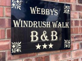 Webbys Windrush Walk，位于水上伯顿的住宿加早餐旅馆