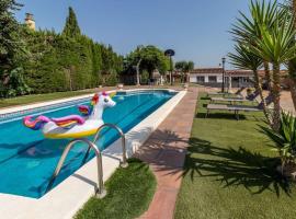 Casa rural con piscina, barbacoa, WIFI，位于维罗维-德欧纳的度假屋