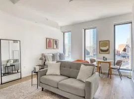 Clinton Hill studio w gym pool wd nr Barclays NYC-1022