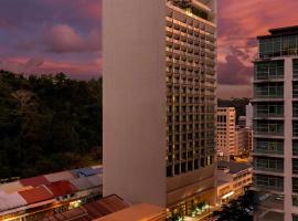 Hyatt Centric Kota Kinabalu，位于哥打京那巴鲁沙巴曙光购物广场附近的酒店