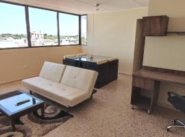 RH02 Riohacha apartamento con vista al mar en la mejor zona de la ciudad genial para relax o trabajo，位于里奥阿查的酒店