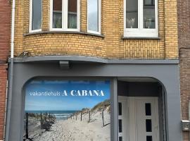 "A Cabana" in De Panne，位于德帕内的乡村别墅