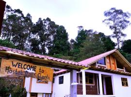 Hostal Doña Clarita & Vegetarían Food，位于Chugchilán的酒店