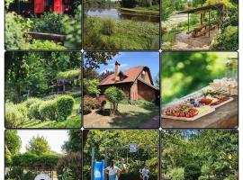 Rajski vrt - Lake house - Paradise garden，位于锡萨克的乡间豪华旅馆