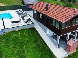 Family friendly house with a swimming pool Veliko Trgovisce, Zagorje - 20839，位于Veliko Trgovišće的酒店