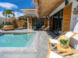 Manao Pool Villa 1 - 5 Mins Walk To The Beach，位于高兰的度假屋
