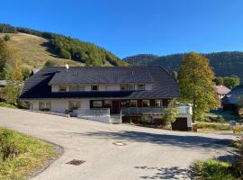Pension Hofeck，位于黑林山区贝尔瑙Hofeck Ski Lift附近的酒店