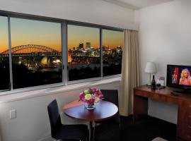 马克利公寓酒店，位于悉尼拉什卡特斯湾达尔博拉码头附近的酒店