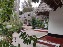 Hala bay beach bungalows，位于Unguja Ukuu的酒店