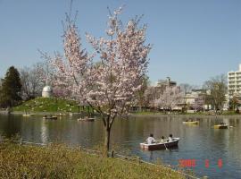 米玛特苏索旅馆，位于旭川井上靖纪念馆附近的酒店