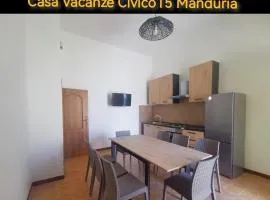 Casa Vacanze Civico15 - Appartamento Indipendente & Climatizzato - Manduria - Salento - Puglia - Italy