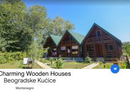 Charming wooden house in Ada Bojana，位于东吉托伊的酒店