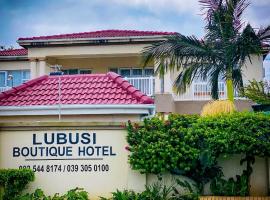 Lubusi Boutique Hotel，位于Bizana的酒店