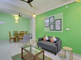 Luxury 2BHK Apartment near Calangute Baga beach with Pool，位于卡兰古特的酒店