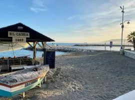 Malaga Beach And Sun