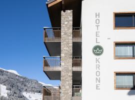 Hotel Krone Churwalden 3 Sterne Superior，位于库尔瓦尔登的低价酒店