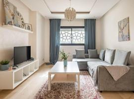 Lovely Appartement Prestigia Hayriad，位于拉巴特Al Omrane Holding附近的酒店