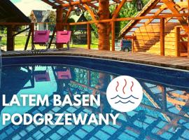 DW Pod Jaworami - relaks w SPA - jacuzzi, sauna na wyłączność，位于Białka Tatrzanska的带泳池的酒店