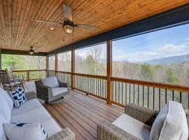 Smoky Mountain Cabin Rental Game Room, Fire Pit!