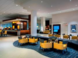 BWI机场万豪酒店，位于林夕昆高地巴尔的摩/华盛顿瑟古德·马歇尔车站附近的酒店