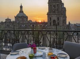 Zocalo Central & Rooftop Mexico City，位于墨西哥城墨西哥城博物馆附近的酒店