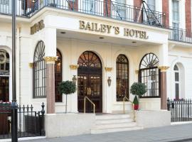 The Bailey's Hotel London Kensington，位于伦敦肯辛顿及切尔西的酒店
