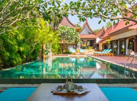 Baan Tao Talay - Beachfront Private Villa，位于利巴诺伊的带泳池的酒店