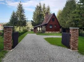 Domek letniskowy nad stawem Temeszów Bieszczady