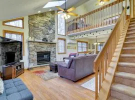 Cozy Big Bass Lake Home with Hot Tub and Game Room!