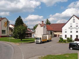Bräuhaus Ummendorf，位于Biberach-Ummendorf的酒店