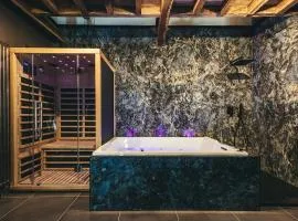 Le Duplex de l'Etoile home cinéma jacuzzi et sauna privatif
