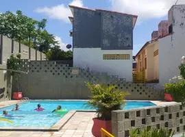 Casa FORTE 3qts 200m praia ar pisc estac até 12 pessoas portaria 24H