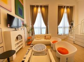 Sunway Grid Residences Cozy Loft Suite Netflix 6 Pax, Near Legoland，位于Kampong Pendas的酒店