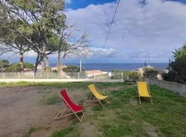 Calvi, T3, vue mer, grande terrasse