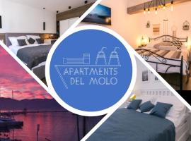Apartments Del Molo，位于里耶卡克罗地亚国家剧院附近的酒店