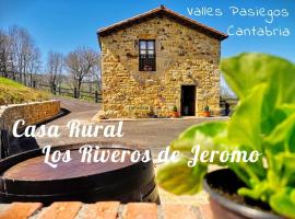 Casa Rural Los Riveros de Jeromo，位于Selaya的木屋