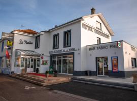 Logis Hôtel Restaurant La Vraine，位于Gironcourt-sur-Vraine的酒店