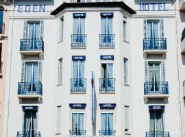 Hôtel Eden - La Baigneuse，位于胡安莱潘的浪漫度假酒店