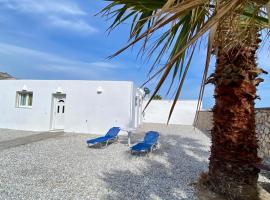 Sea Sound Villa Perivolos beach，位于Agios Georgios Thalassiti的别墅