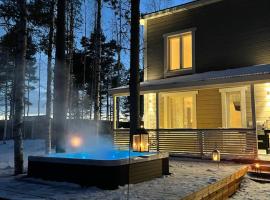 Luxurious Villa Snow with Jacuzzi，位于罗瓦涅米的酒店