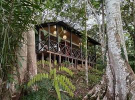 Eco Hotel Aldea -AMAZONAS，位于Puerto Nari&ntilde;o的乡村别墅