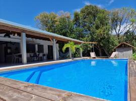 Kazacactus-villa 3 chambres piscine Marie-Galante，位于Beauséjour的酒店