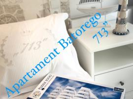 Apartament Batorego 713，位于格丁尼亚格丁尼亚中央火车站附近的酒店