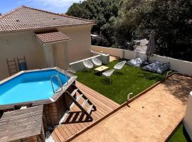 Villa entièrement rénovée avec piscine en plein coeur de Bastia - Corse，位于巴斯蒂亚的乡村别墅