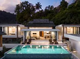 Samui Privacy Modern Luxury Seaview Natural Rainforest Infinity Pool Villa